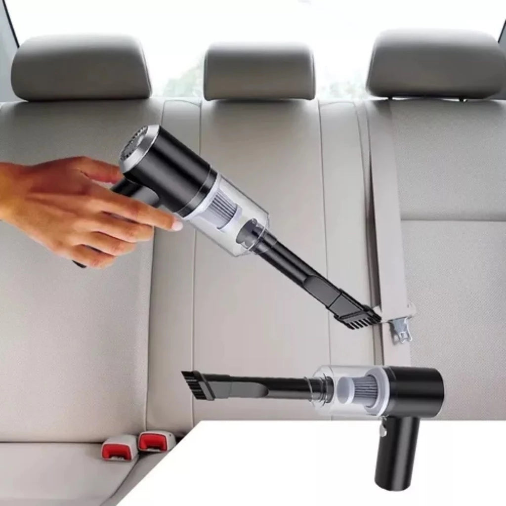 Aspirador de Pó Portátil Recarregavel Potente Limpeza Profissional Fácil de A