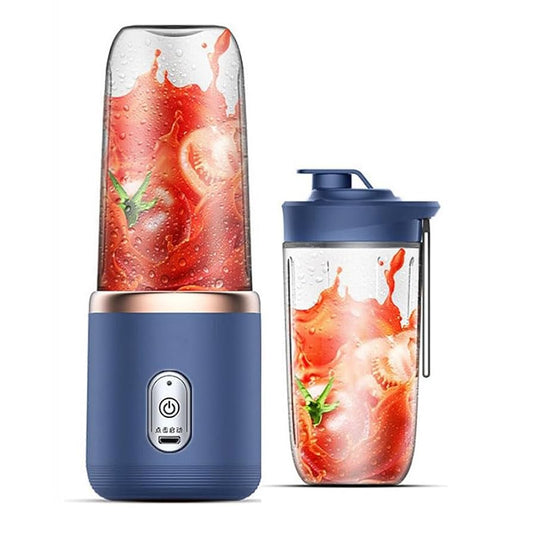 Liquidificador Portátil Multifuncional – 2 Copos + 6 Lâminas Ultra Afiadas