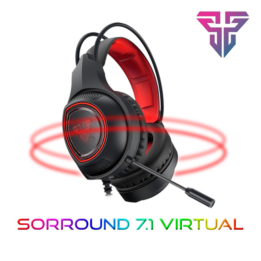Headset Gamer Fantech Sniper HG16 – Áudio 7.1 USB com RGB Imersivo