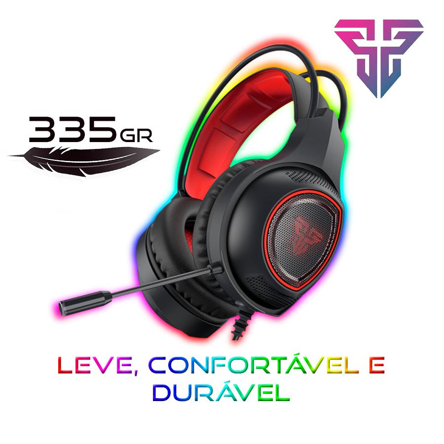 Headset Gamer Fantech Sniper HG16 – Áudio 7.1 USB com RGB Imersivo
