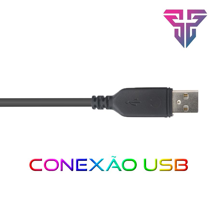 Headset Gamer Fantech Sniper HG16 – Áudio 7.1 USB com RGB Imersivo